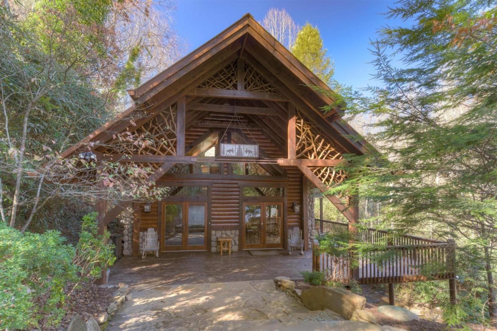 Rushing Waters - Creekside Cabin In North Ga Блу-Ридж Экстерьер фото