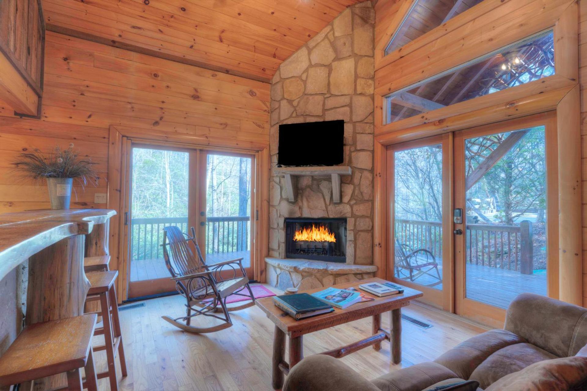 Rushing Waters - Creekside Cabin In North Ga Блу-Ридж Экстерьер фото
